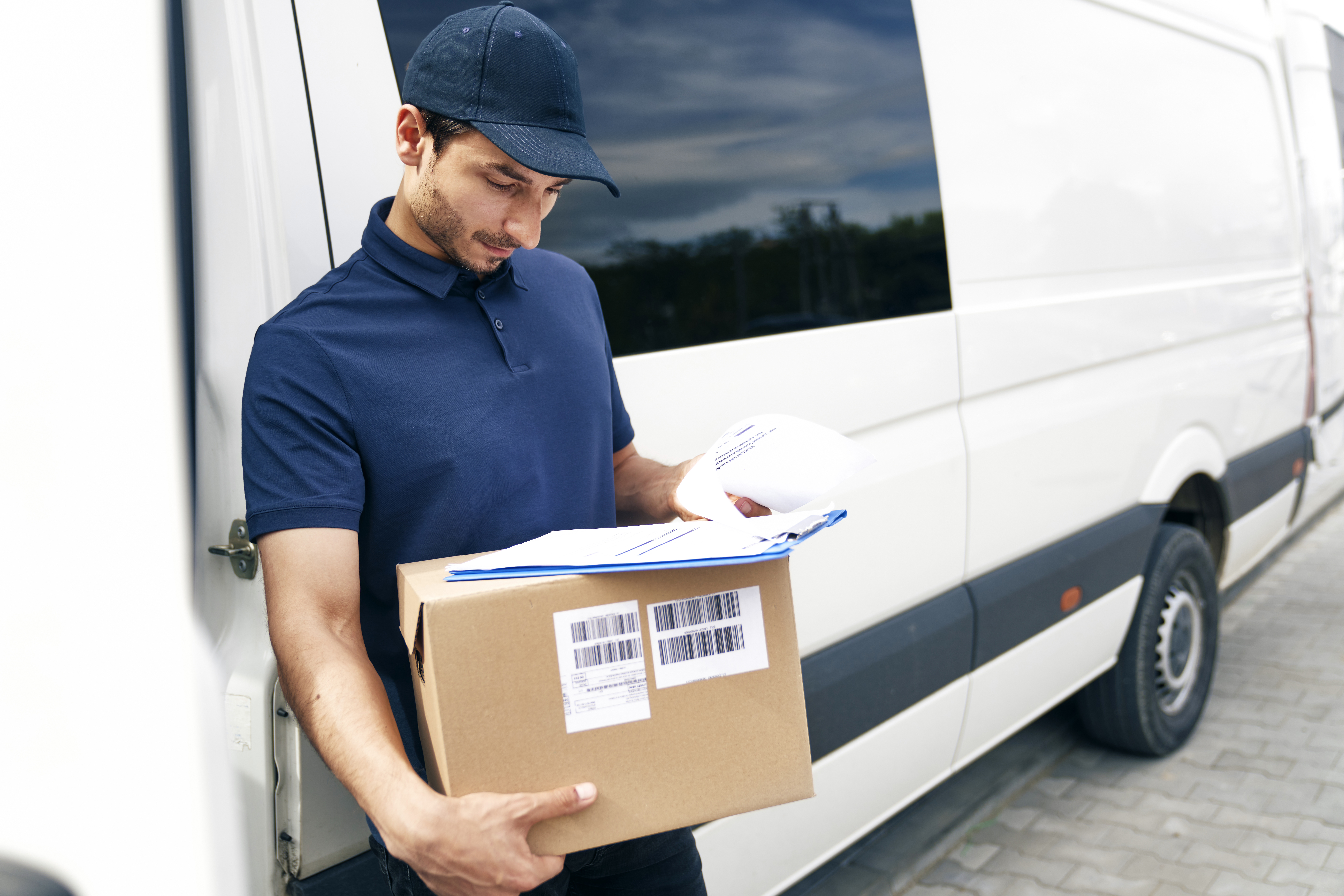  courier checking shipping address