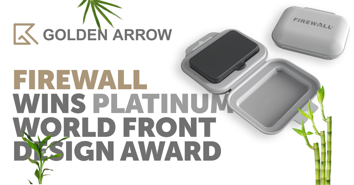 Golden Arrow's firewall wins platinum prize world front design award